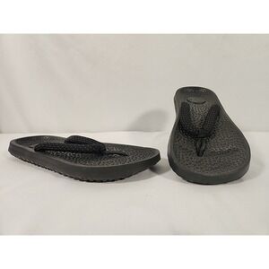 Allbirds Sugar Zeffer Black Slip On Flip Flops Sandals‎ Men's 7/Women's 9